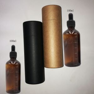 H150mm 100ml Round Paper Tube Packaging For Perfume