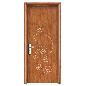 Fireproof Low Maintenance WPC Hollow Door with Modern Design for Stylish Living