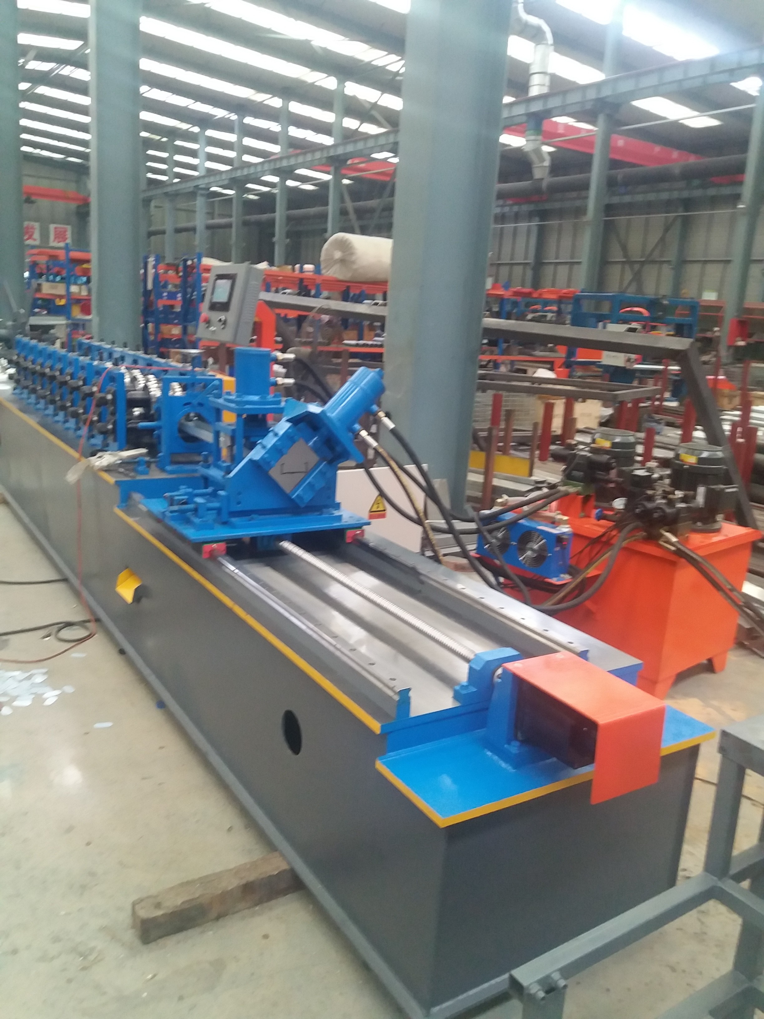 Quality Furring Stud And Track Roll Forming Machine With 20mm Thickness Middle Plate for sale
