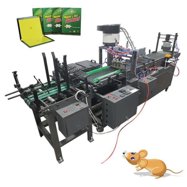 Buy Automatic Hot Melt 250mm Rat Glue Trap Making Machine at wholesale prices