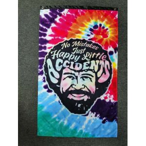 Customized Square Polyester Cloth Wall Banners For Rooms Decoration