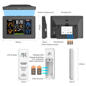 PT201C Environmental Testers , Weather Stations Wireless Indoor Outdoor