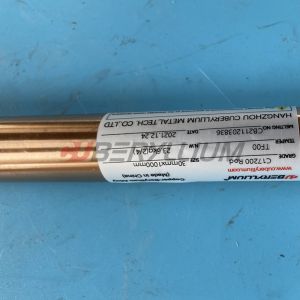 ISO CW102 Beryllium Copper Rods Bright Mill For Refrigeration Equipment