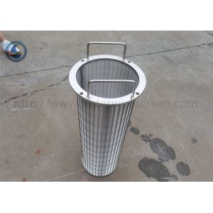 Backwash Johnson V Shape Filter Element With Handle Basket
