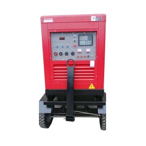 3 Phase 400A Silent Diesel Welding Generator LCD Control Panel DC12V Electric