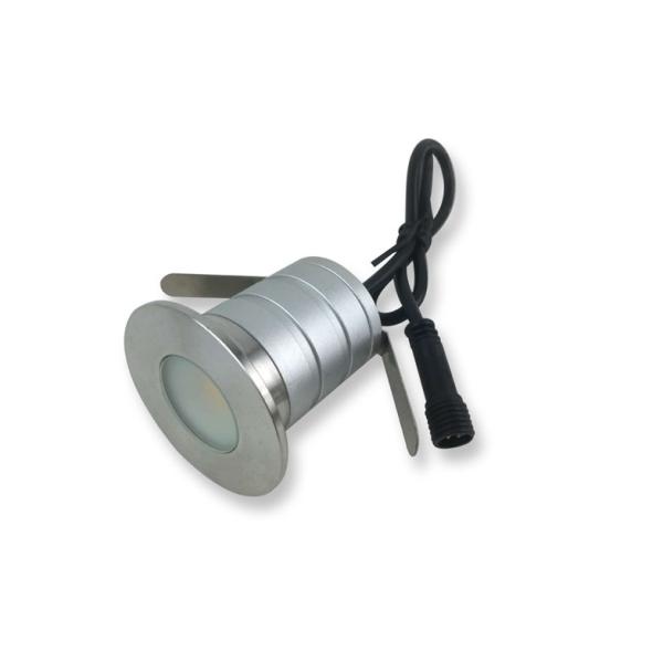 IP67 LED Buried light , 3 watt Landscape lights , 12-24Vdc input , Red / Blue /