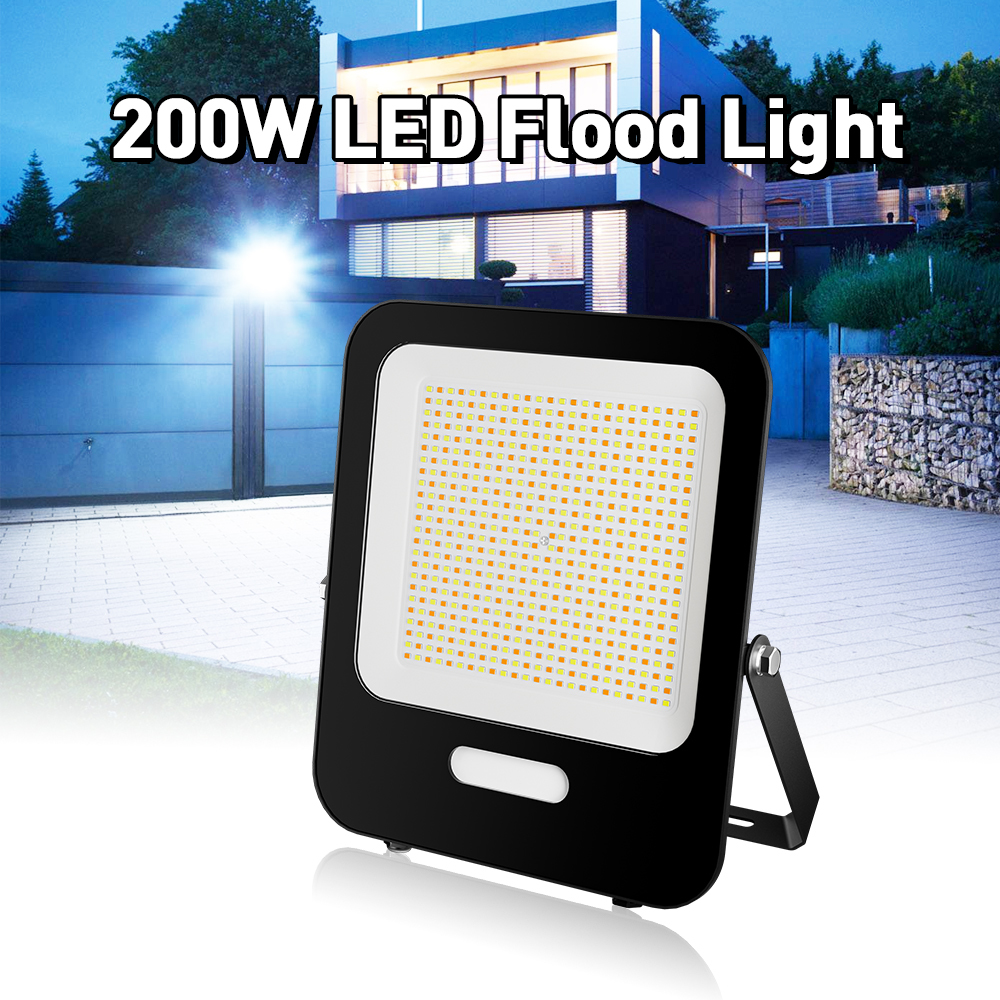 Quality 3CCT Selectable LED Flood Light with 180° Adjustable Angle and IK07 Impact Resistant for Outdoor Use for sale
