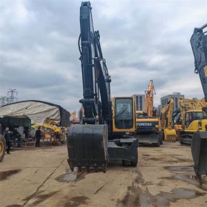 Second Hand Volvo Wheel EC170 Excavator Used Volvo Digger 17Ton Less Working