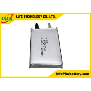 CP502540 Li-MnO2 soft pack battery 1200mah CP Lithium maganese battery CP502537