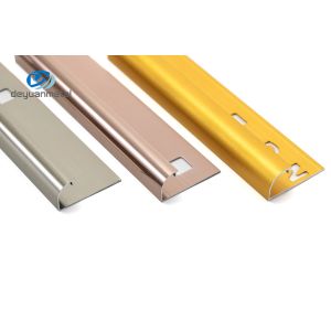 Multiapplication 18mm Aluminium Corner Profiles Powder Coating