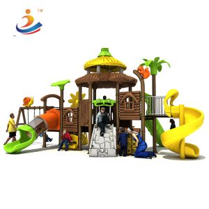 Forest Amusement Polyethylene Playground Equipment Slides ODM