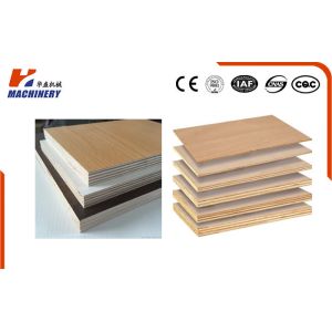 Wallboard Hydraulic Press Machine For Plywood / Laminating Melamine Paper