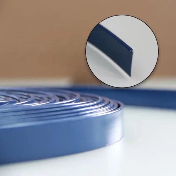 Buy Blue 40 Meter Channelume Letters Aluminium ABS Plastic Trim Cap at wholesale prices