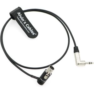 Alvin's Cables Low Profile TA5F To 3.5mm TRS Audio Cable For Lectrosonics DCHR