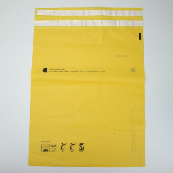 Self Sealing Adhesive Strip Poly Mailer Bags 100% Composable Environmentally
