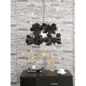 Modern White Black Simple Chandeliers Dining Room Living Room Geometric Cumulus