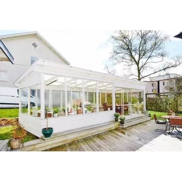 Buy Outdoor OEM ODM 6063 T6 Anti Theft Aluminium Sunroom at wholesale prices