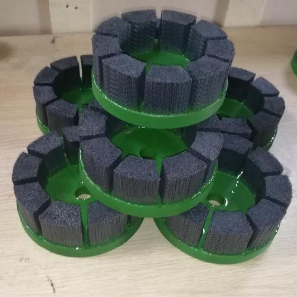 Maximum Fill Density Turbo Line 150mm Silicon Carbide Disc Deburring Brushes