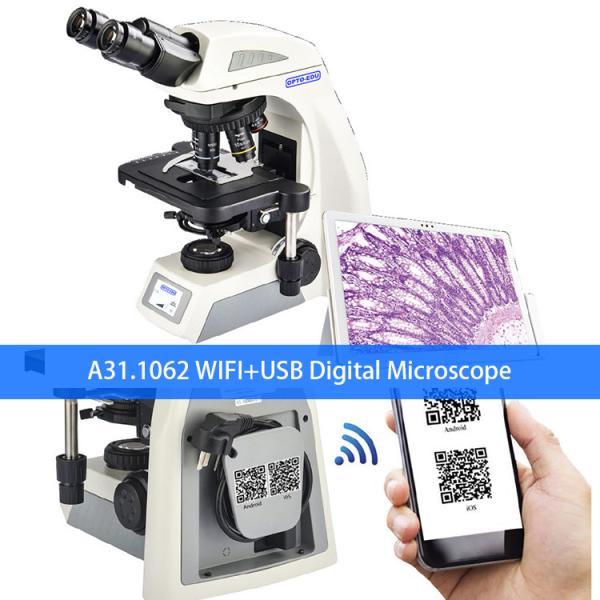 Buy Opto-Edu A31.1062 WIFI Digital 5.0M Binocular Laboratory Microscope at wholesale prices