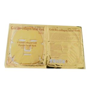 facial mask with Gold Bio-collagen is formulated with pure gold, natural bio