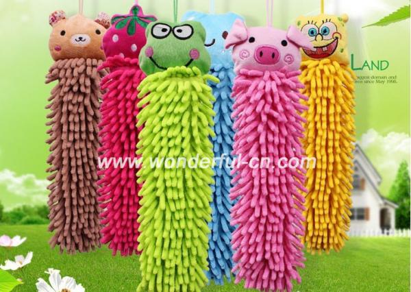 Buy Chenille fast drying hanging microfiber hand towels wholesale at wholesale prices