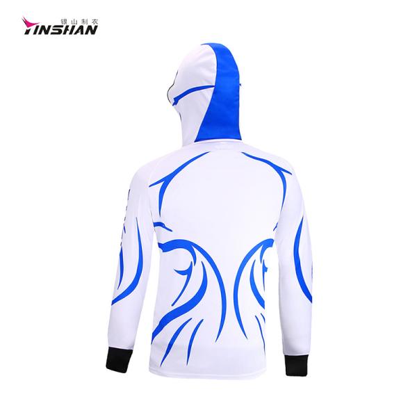 Fully Sublimation Print Custom Logo 100% Polyester Quick Dry Sun Protect Fishing Suit