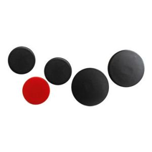 Popular Hot sale Top Quality Black RFID Garment Chip Tags Resistant For Laundry