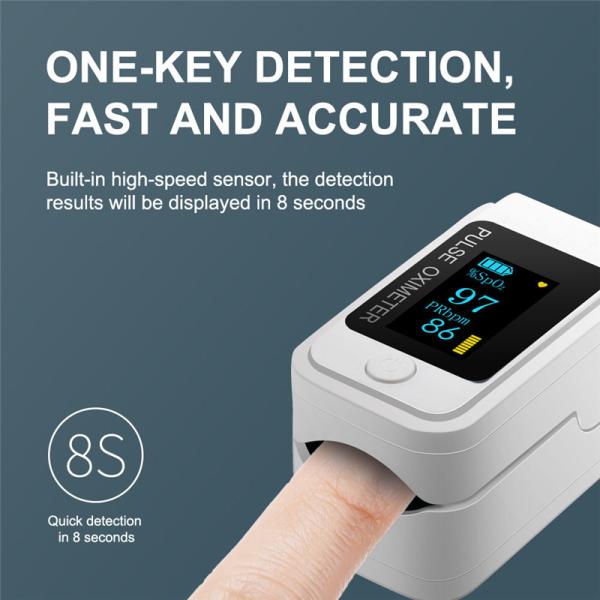 Buy ABS OLED Blood Oxygen SpO2 Finger Pulse Oximeter at wholesale prices