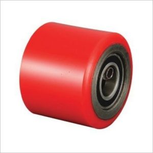 Pallet jack PU roller load wheels 80*60mm