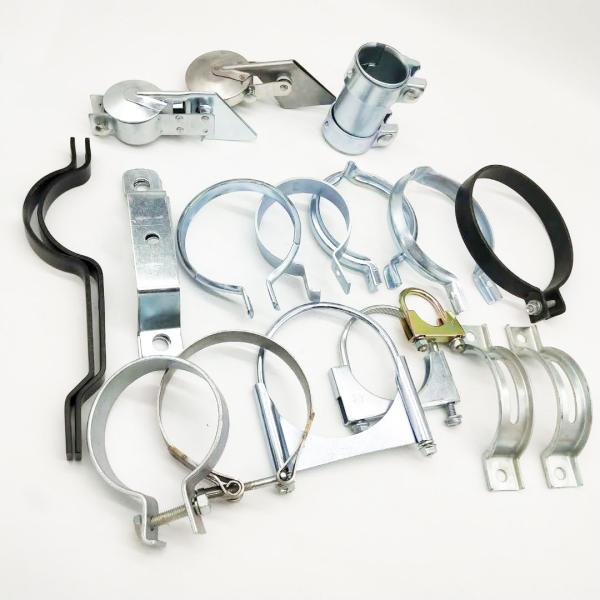 Buy Ss201 Ss304 Downpipes 2.5" Car Exhaust Clamp Mounting Brackets at wholesale prices