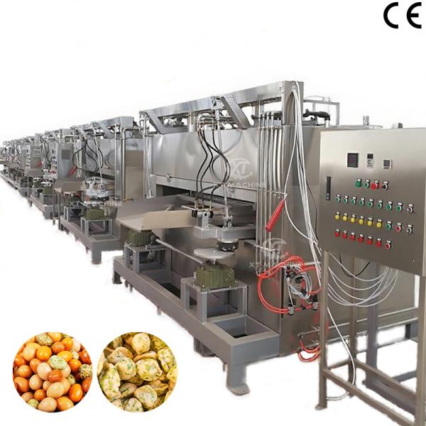Full Automatic 100kg/h Nut Roasting Machine with Flat Tray Design and Food Grade