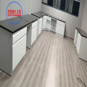 Insertion Aluminum Alloy Handle Chemistry Lab Benches with DTC 16-INCH THREE