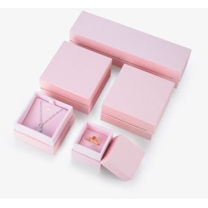 Two piece paper jewelry boxes sets
