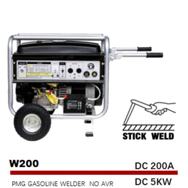 Buy 5kw Welding Machine Electric Start 200A Arc Welder Generator at wholesale prices