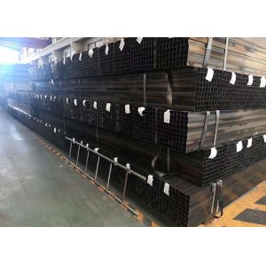 China Building Material ASTM A671-2006 Galvanised Black Square Pipe on sale