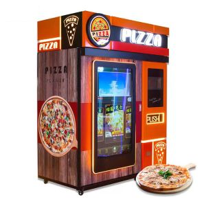 Fast Food Intelligent touch screen vending machine equipment pizza manual