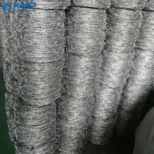 Q195 Steel Farm Fence Highway Protection Galvanized Barbed Wire