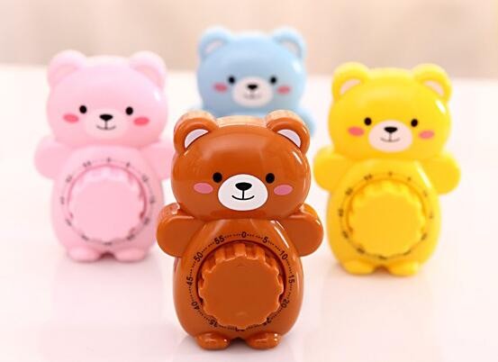 Cartoon Bears Kitchen Timers 60 Minutes Cooking timer cozinha kitchen timer temporizador cronometro alarm clockcooking tools