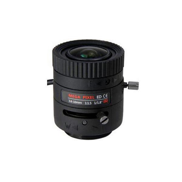 1/1.8" 3.6-10mm F1.5 3MP/6MP/4K DC Auto IRIS CS Mount Vari-focal Lens for IMX185