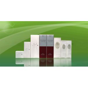 Custom Embossing White Paperboard Cosmetic Packaging Boxes