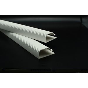 China Durable PVC Electrical Wire Cable Management Plastic Profile Customized on sale