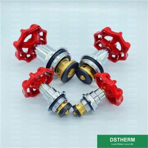 Customized Heavier Type Valve Cartridges With Handle Brass Threaded Stop Valve