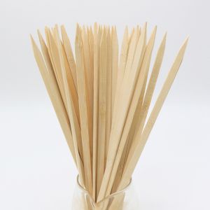 Wholesale Custom Biodegradable Bamboo Sticks Barbecue skewers bbq Round Bamboo