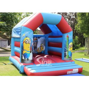 Commercial Children Inflatable Jumping Castles With Despicable Me Theme