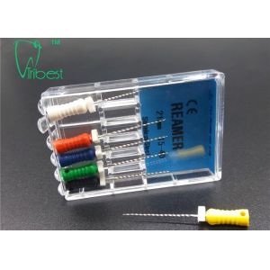 Dental Root Canal File Short Barbed Broaches Infection Control