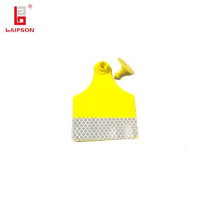 TPU Reflective Animal Ear Tag With Laser Numbers For Cattle Goat Livestock