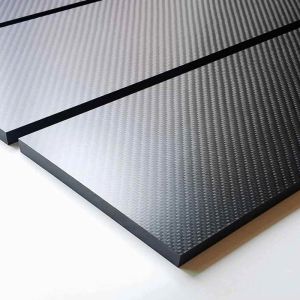 High Hardness Board Material Twill Carbon Fiber Plate Sheet With Bright Glossy