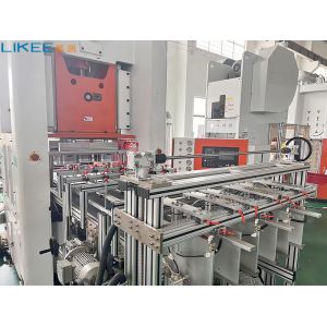 Quality Advanced H Frame Automatic Aluminum Foil Tray Making Machine for sale