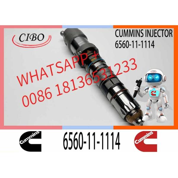 Genuine New 6560-11-1114 6245-11-3100 6156-11-3300 Fuel Injector For Komatsu