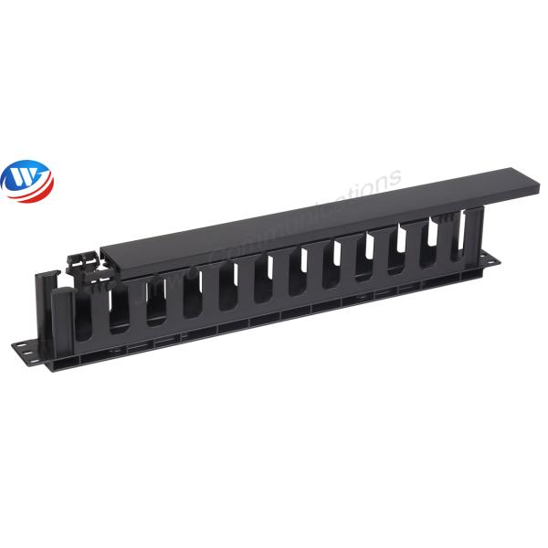 19inch 1U Plastic Material Cable Management